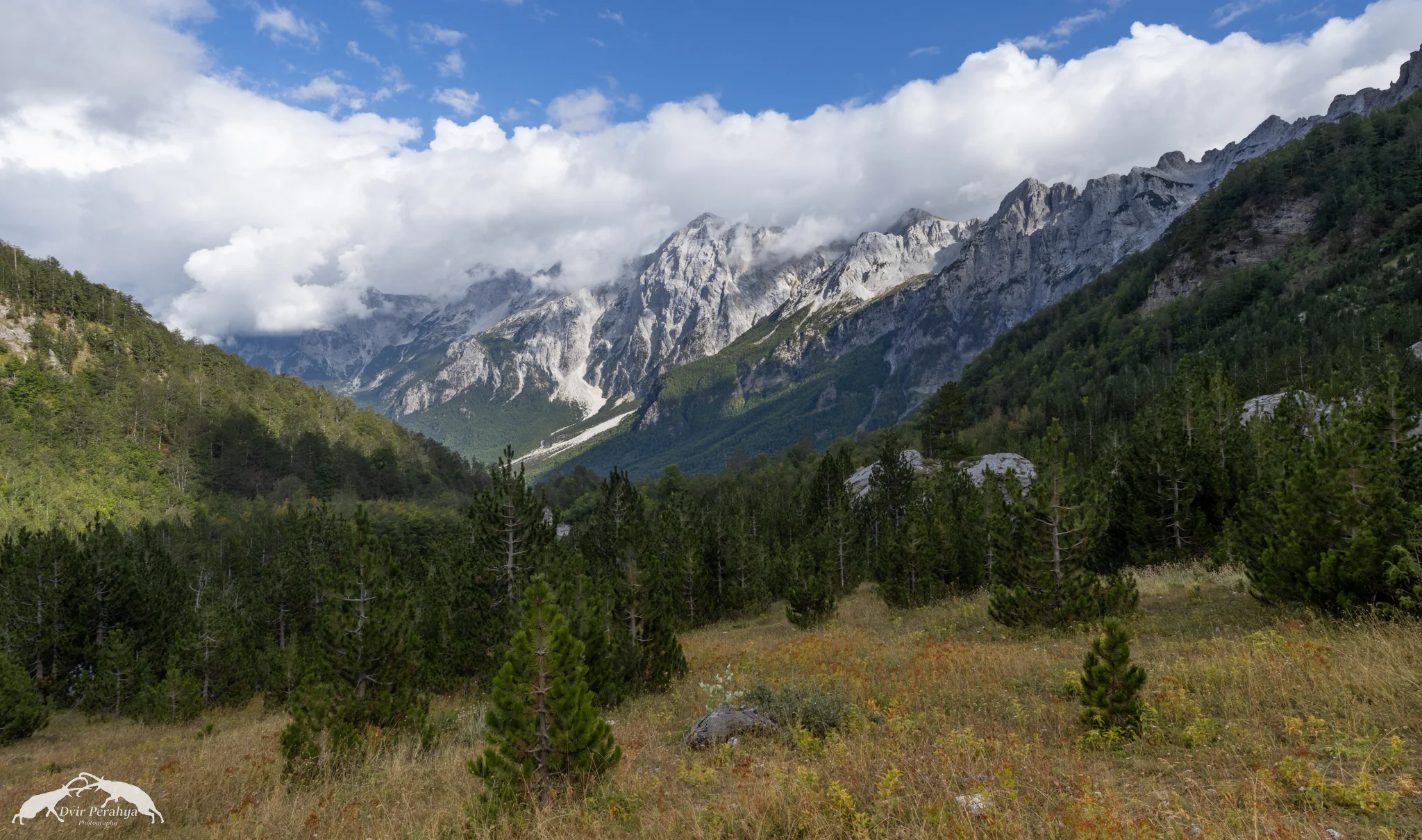 Mountain landscape, Grebaje, Prokletije, Montenegro